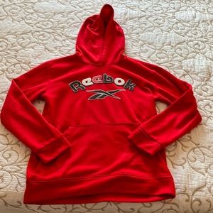 RED REEBOK HOODIE